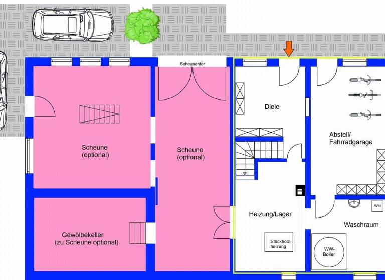Bauernhaus zur Miete 1.980 € 4,5 Zimmer 173 m² 964 m² Grundstück Wendelsheim Rottenburg am Neckar 72108