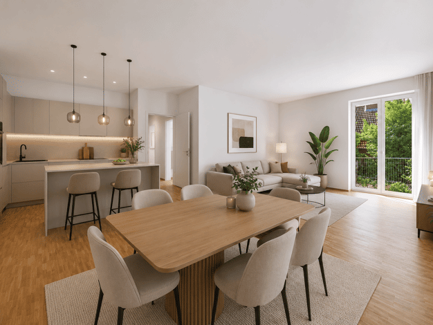 Wohnung zum Kauf - Neubau provisionsfrei 820.000 € 3 Zimmer 106,3 m² 2. Geschoss Hummelsbüttel Wandsbek 22339