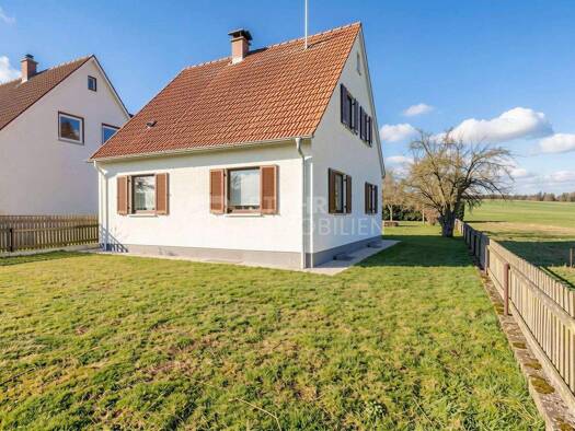 Einfamilienhaus zum Kauf 285.000 € 5 Zimmer 80 m² 860 m² Grundstück Wollmetshofen Fischach 86850