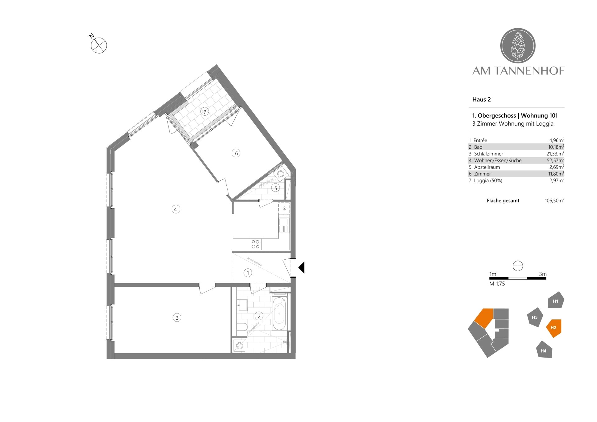 Wohnung zur Miete 1.440 € 3 Zimmer 106,5 m²<br/>Wohnfläche 1.<br/>Geschoss Baden-Baden - Kernstadt Baden-Baden 76530