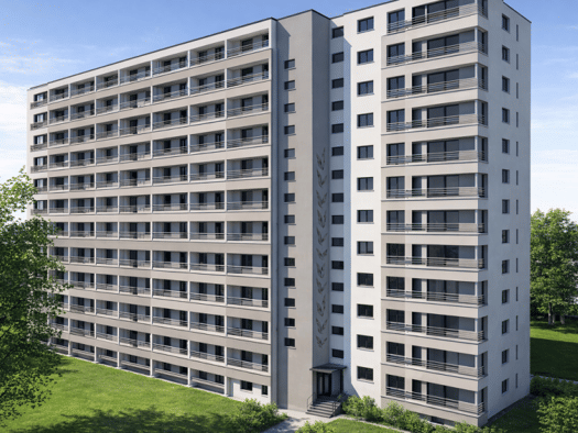 Wohnung zur Miete 256 € 1 Zimmer 36,1 m² 7. Geschoss frei ab 01.03.2027 Alfred-Neubert-Straße 3 Markersdorf Chemnitz 09123