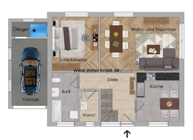 Einfamilienhaus zum Kauf 268.000 € 5 Zimmer 112 m² 738 m² Grundstück Drochtersen 21706
