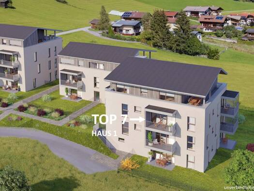 Wohnung zum Kauf - Erstbezug 2 Zimmer 48,1 m² 2. Geschoss Lenzen 239 Wildschönau 6311