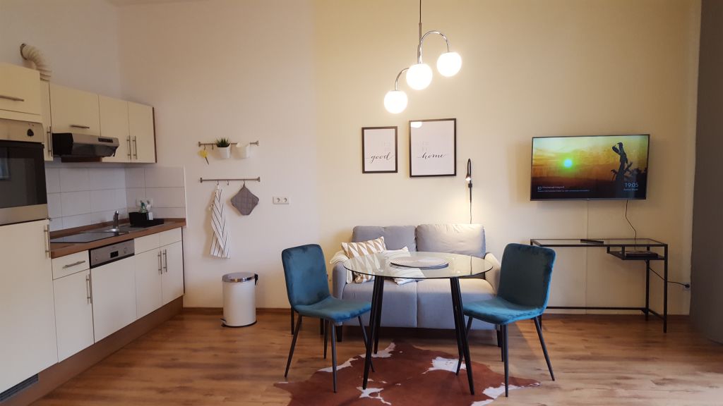 Wohnung zur Miete Wohnen auf Zeit 1.283 € 1 Zimmer 48 m²<br/>Wohnfläche ab sofort<br/>Verfügbarkeit An der Enckekaserne Beimssiedlung Magdeburg 39110