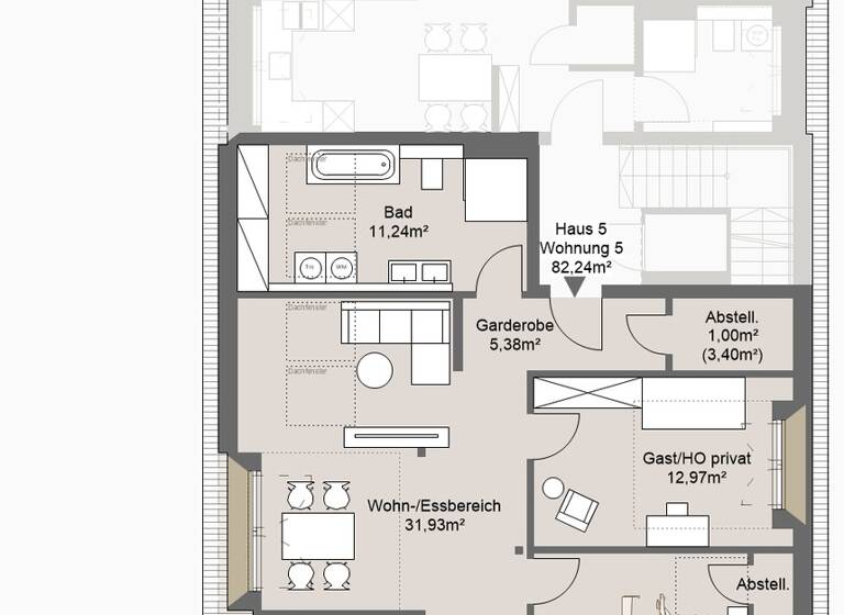 Wohnung zum Kauf provisionsfrei 707.000 € 3 Zimmer 82,2 m² 2. Geschoss frei ab 31.10.2027 Grafing Grafing bei München 85567