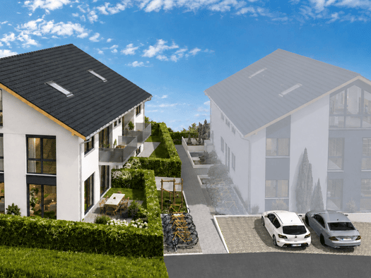 Wohnung zum Kauf - Erstbezug provisionsfrei 464.648 € 3 Zimmer 90 m² 2 Geschosse Pettendorf Pettendorf 93186