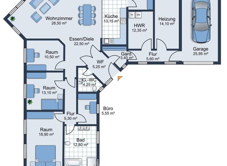 Einfamilienhaus zum Kauf 549.000 € 6 Zimmer 165,4 m²<br/>Wohnfläche 2.997 m²<br/>Grundstück Kiefhorst 1 Drangstedt Geestland 27624
