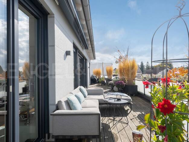 Penthouse zum Kauf 1.850.000 € 4 Zimmer 156 m² Geschoss 3/3 frei ab 01.02.2026 Trudering-Riem München 81825