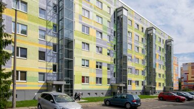 Wohnung zur Miete 327 € 2 Zimmer 48,3 m² 1. Geschoss frei ab sofort Ulmer Straße 3 Grünau - Mitte Leipzig 04209