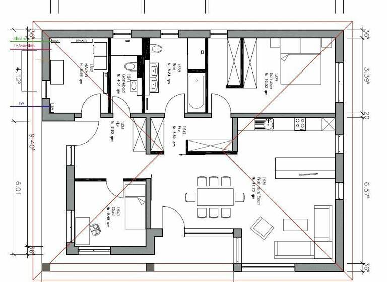 Einfamilienhaus zur Miete 1.650 € 4 Zimmer 110 m² 600 m² Grundstück frei ab 01.01.2027 Geratal