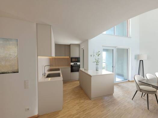 Maisonette zur Miete 2.580 € 6 Zimmer 162 m² 3. Geschoss Geschwister-Grünbaum-Straße 15 Käfertal Mannheim 68309