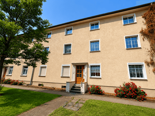 Wohnung zur Miete 400 € 3 Zimmer 64 m² frei ab sofort Leuna Leuna 06237