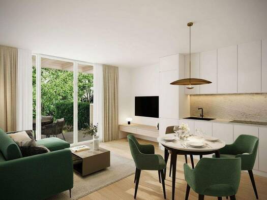 Terrassenwohnung zum Kauf provisionsfrei 399.800 € 2 Zimmer 47 m² Dreikönigstraße 1 Innenstadt Erlangen 91054