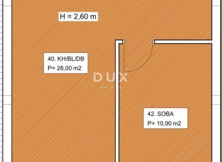 Wohnung zum Kauf 243.000 € 2 Zimmer 63 m² 2. Geschoss Arbanasi do Crno