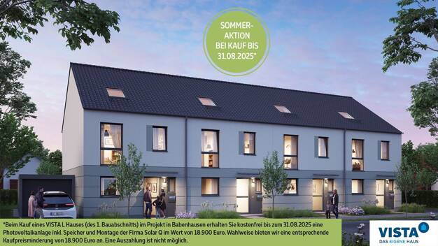 Reihenendhaus zum Kauf - Neubau 533.700 € 5,5 Zimmer 129 m² 251 m² Grundstück Frankfurter Straße 58 Babenhausen Babenhausen 64832