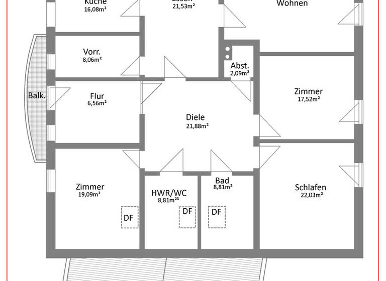 Wohnung zum Kauf 295.000 € 5 Zimmer 153 m²<br/>Wohnfläche Dachgeschoss, 2.<br/>Geschoss Neuhaus Neuhaus am Inn 94152