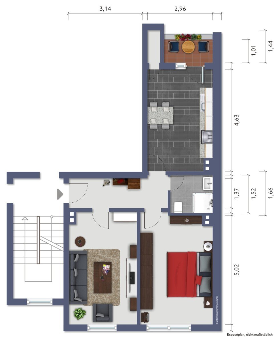 Wohnanlage zum Kauf als Kapitalanlage geeignet 2 Zimmer 60 m²<br/>Fläche 617 m²<br/>Grundstück Kalk Köln / Kalk 51103