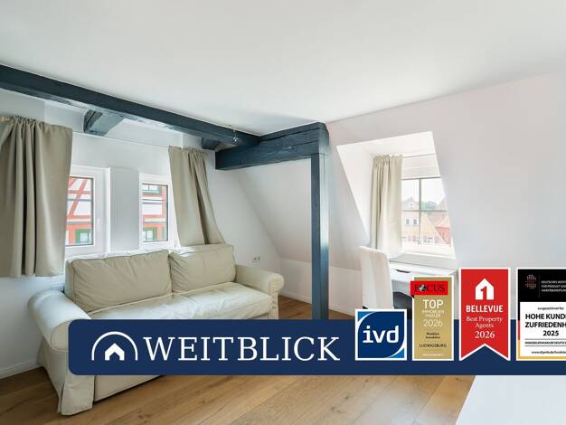 Wohnung zum Kauf 149.000 € 1,5 Zimmer 40,4 m² 3. Geschoss Bietigheim Bietigheim-Bissingen 74321