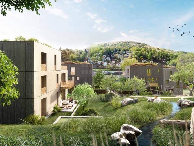 Wohnung zum Kauf - Neubau provisionsfrei 1.045.000 € 4 Zimmer 116,5 m² EG Ziegelhausen Heidelberg 69118