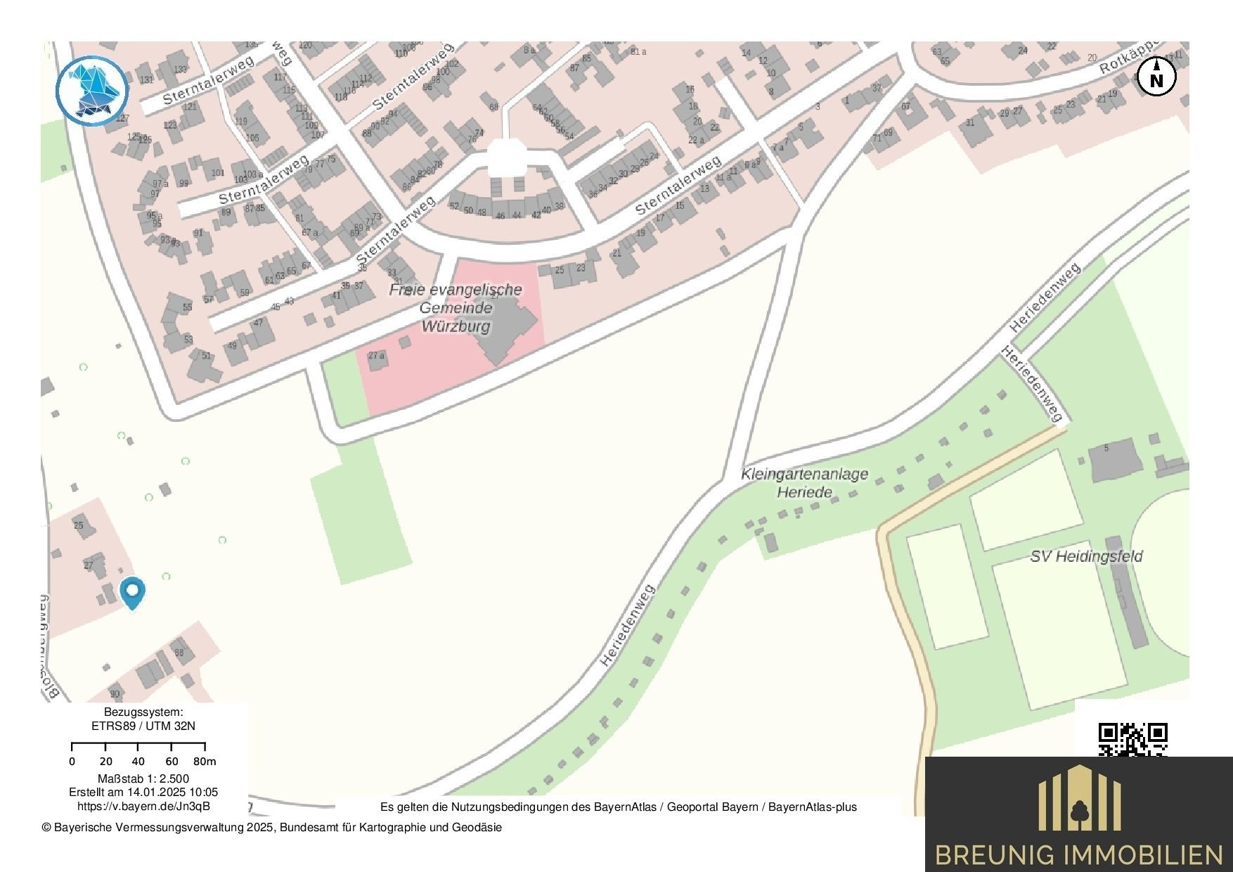 Grundstück zum Kauf 28.000 € 1.847 m²<br/>Grundstück Flurstück Nr. 8776 Heuchelhof Würzburg 97084