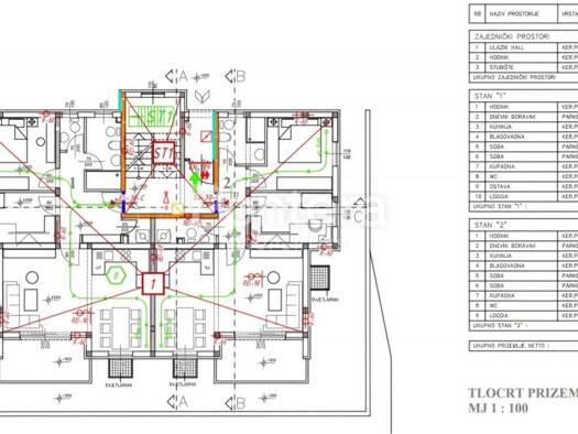 Wohnung zum Kauf 258.000 € 3 Zimmer 70 m² Viskovo Viškovo