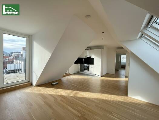 Maisonette zur Miete 1.552 € 4 Zimmer 118,3 m² 7. Geschoss Engerthstraße 102 Wien 1200