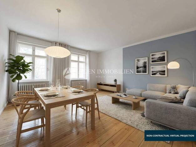 Wohnung zum Kauf 379.000 € 2,5 Zimmer 73,4 m² EG Reichsstr. 65A Westend Berlin 14052
