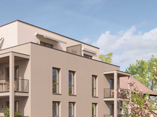 Wohnung zum Kauf - Neubau provisionsfrei 591.500 € 3 Zimmer 85,7 m² Geschoss 3/3 frei ab 01.12.2028 Kollnauer Straße Kollnau Waldkirch 79183