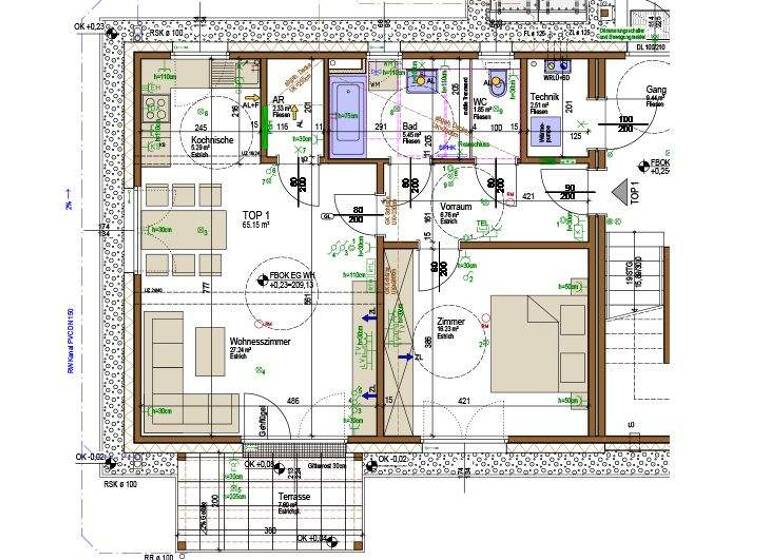 Wohnung zur Miete 819 € 65,2 m² Eduard Kosch Siedlung 15/1 Peigarten 2053