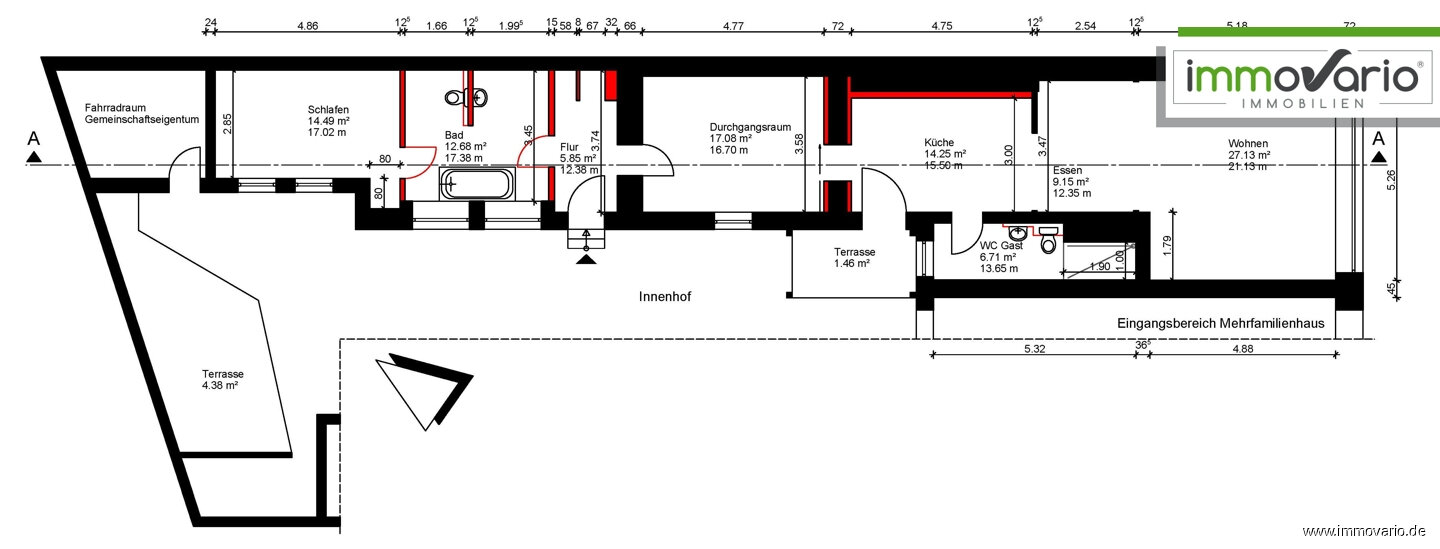 Wohnung zum Kauf 299.000 € 2 Zimmer 113,2 m²<br/>Wohnfläche EG<br/>Geschoss Schönebecker Straße 101 Gewerbegebiet Buckau Magdeburg / Buckau 39104