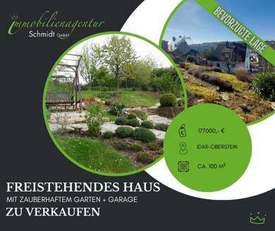 Einfamilienhaus zum Kauf 177.000 € 4 Zimmer 100 m² 702 m² Grundstück Idar-Oberstein 55743