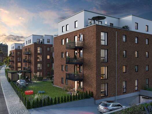 Studio zum Kauf - Erstbezug provisionsfrei 205.000 € 1 Zimmer 38,2 m² 2. Geschoss St. Lorenz Nord Lübeck 23556