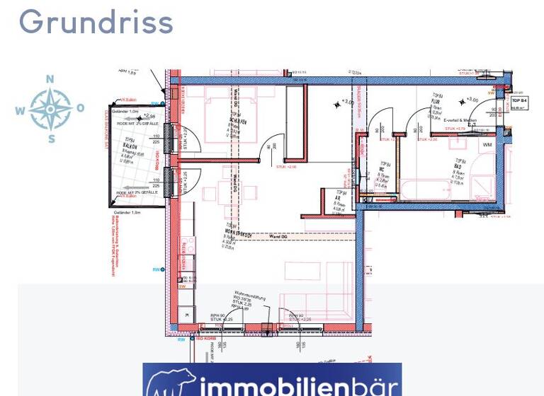 Wohnung zur Miete 468 € 2 Zimmer 66,7 m² 1. Geschoss frei ab 01.07.2026 Sonnfeldstraße 2 Grieskirchen 4710