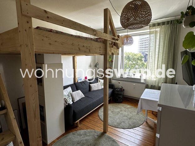 Studio zur Miete Tauschwohnung 293 € 1 Zimmer 26 m² 5. Geschoss Schreventeich Kiel 24103