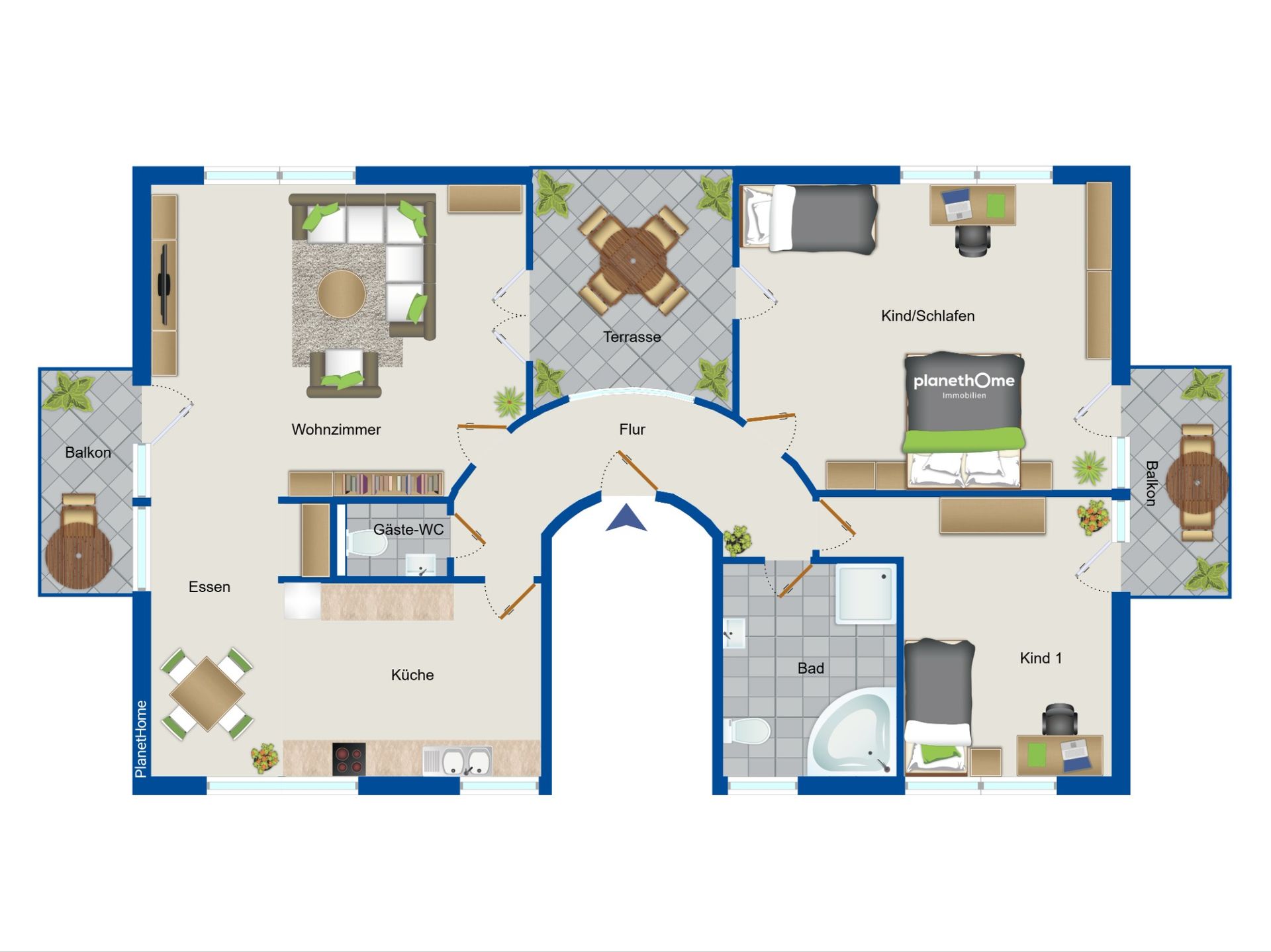 Wohnung zum Kauf 569.000 € 3 Zimmer 119,7 m²<br/>Wohnfläche Bornstedt Potsdam 14469