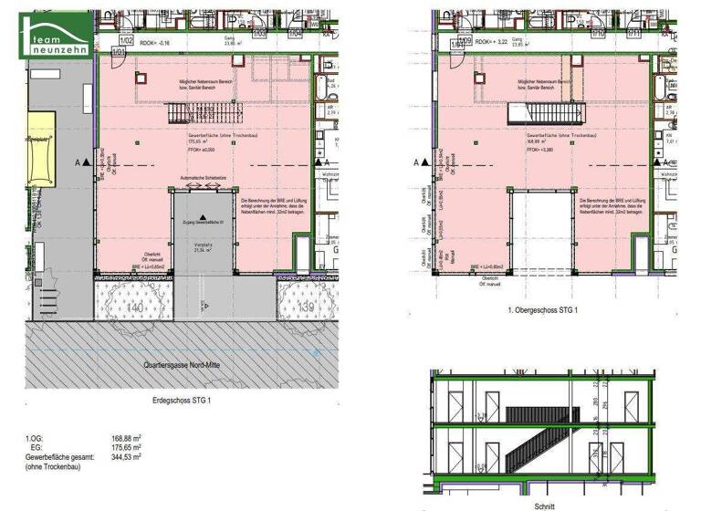 Büro zur Miete 3.622 € Bertha-von-Suttner-Gasse 10 Wien 1220