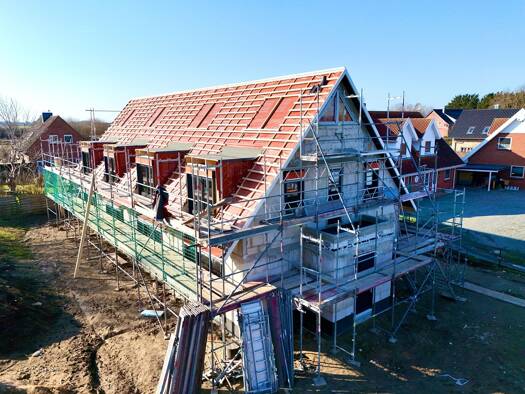 Reihenmittelhaus zum Kauf - Erstbezug 489.000 € 4 Zimmer 77,6 m² 115 m² Grundstück Gollendorf Fehmarn 23769