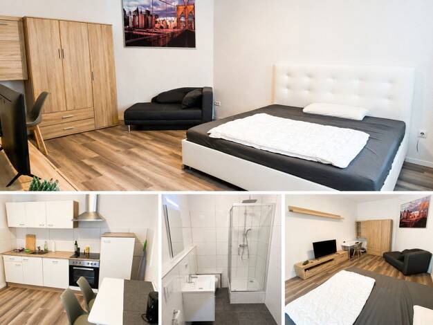 Wohnung zur Miete 520 € 1 Zimmer 42,1 m² EG Heinrichstraße 63 Aschersleben Aschersleben 06449