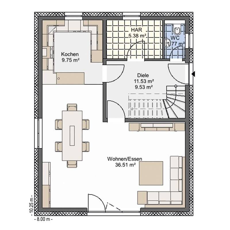 Einfamilienhaus zum Kauf provisionsfrei 372.624 € 4 Zimmer 106 m²<br/>Wohnfläche 569 m²<br/>Grundstück Ohorn 01896