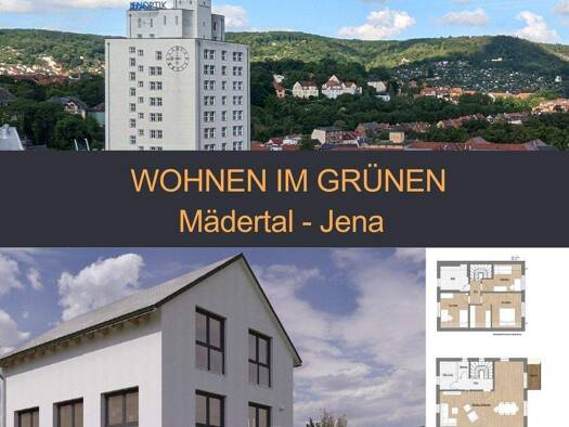 Einfamilienhaus zum Kauf - Erstbezug provisionsfrei 599.000 € 125 m² 450 m² Grundstück Süd Jena 07745