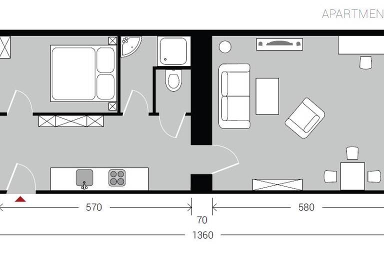 Studio zur Miete Wohnen auf Zeit 2.310 € 1 Zimmer 55 m² frei ab 21.02.2026 Wien 1020