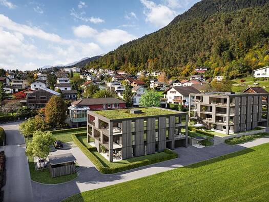 Terrassenwohnung zum Kauf - Erstbezug provisionsfrei 397.000 € 2 Zimmer 55,6 m² 2. Geschoss Büntweg Bludenz 6700