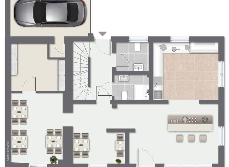 Haus zum Kauf provisionsfrei 385.000 € 8 Zimmer 112,6 m² 452 m² Grundstück Erda Hohenahr / Erda 35644
