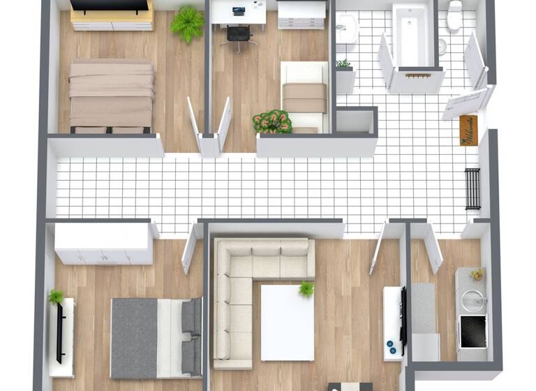 Wohnung zum Kauf 298.000 € 4 Zimmer 116 m² Dornstadt 89160