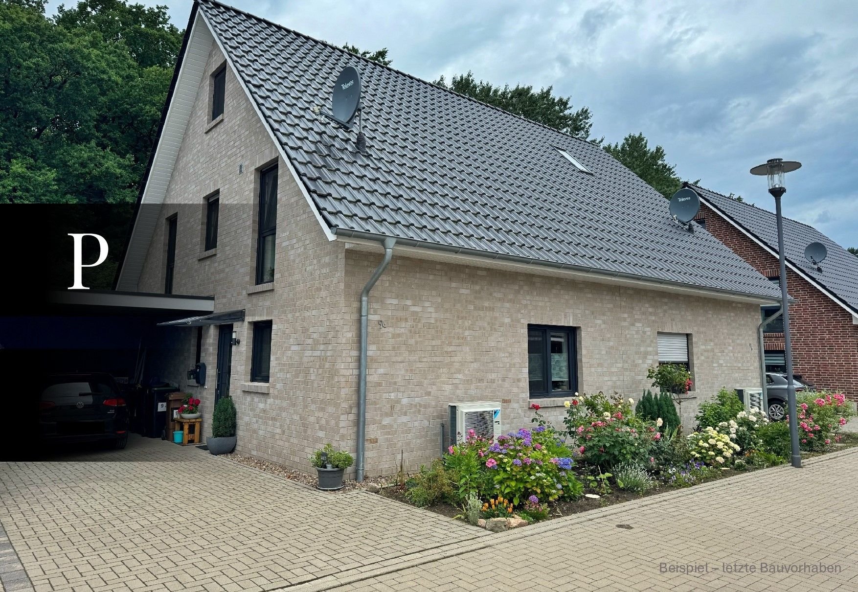 Doppelhaushälfte zum Kauf provisionsfrei 382.000 € 3 Zimmer 107 m²<br/>Wohnfläche 400 m²<br/>Grundstück ab sofort<br/>Verfügbarkeit Wildeshausen 27793