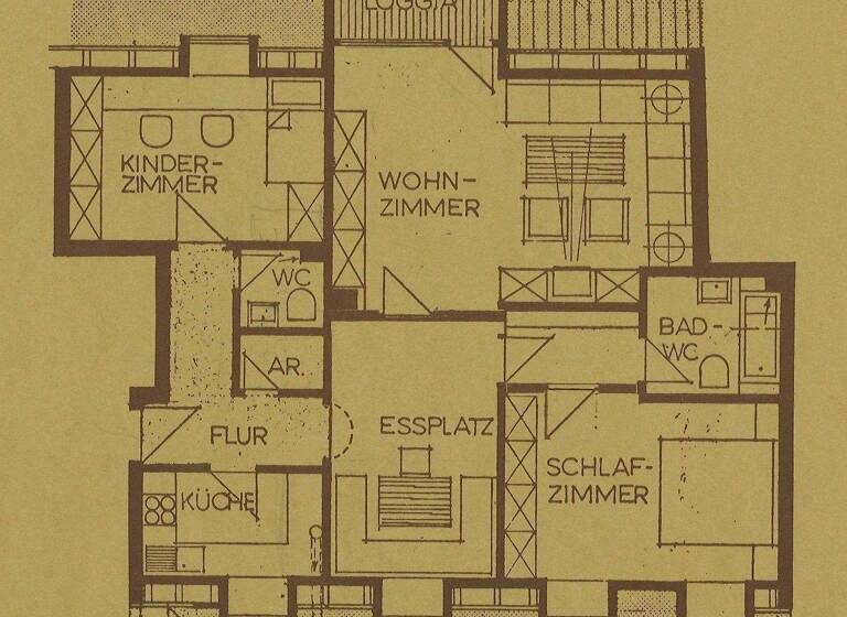 Wohnung zur Miete 1.000 € 3,5 Zimmer 98 m² 6. Geschoss frei ab sofort Galgenhof Nürnberg 90459