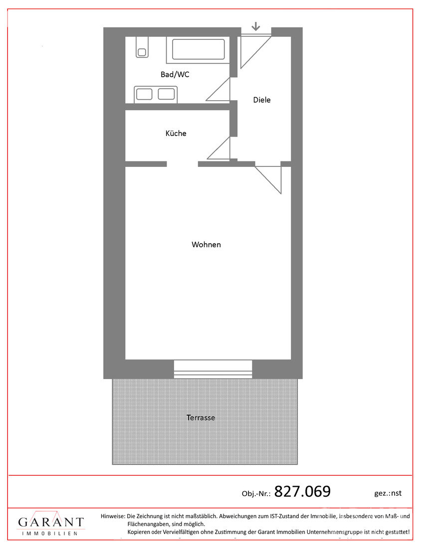 Wohnung zum Kauf 95.000 € 1 Zimmer 45 m²<br/>Wohnfläche Griesbach Bad Griesbach i.Rottal 94086