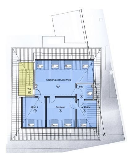 Wohnung zum Kauf als Kapitalanlage geeignet 165.000 € 3 Zimmer 54 m²<br/>Wohnfläche Kernstadt - Südost Bruchsal 76646