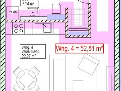 Terrassenwohnung zum Kauf - Neubau provisionsfrei 299.000 € 2 Zimmer 52 m² EG Memminger Straße 67 Vöhringen Vöhringen 89269