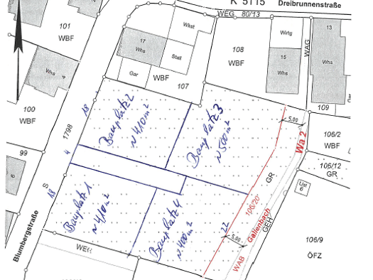 Grundstück zum Kauf 160.000 € 410 m² Grundstück Heimbach Teningen 79331
